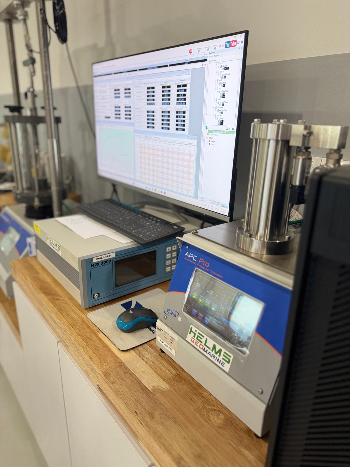 Geotechnical Laboratory Services | Helms GeoMarine